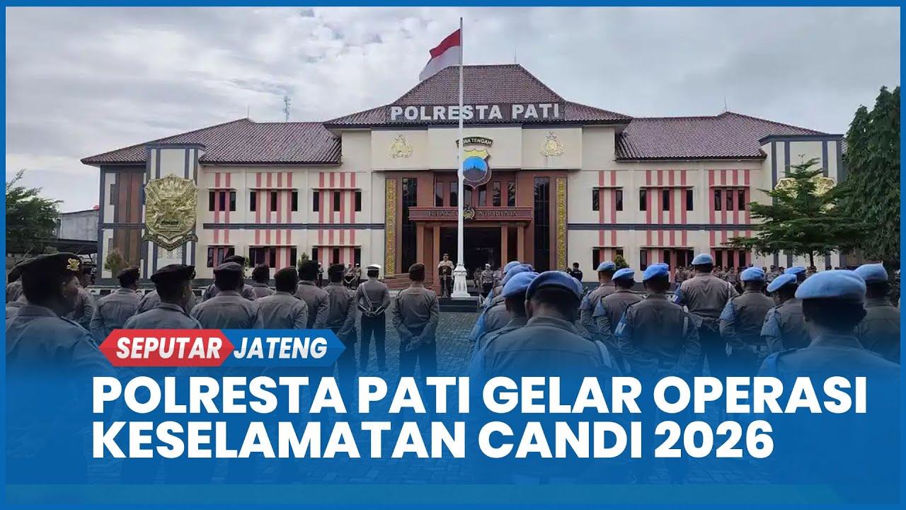 Langkah Awal Amankan Mudik, Polresta Pati Gelar Operasi Keselamatan Candi 2026