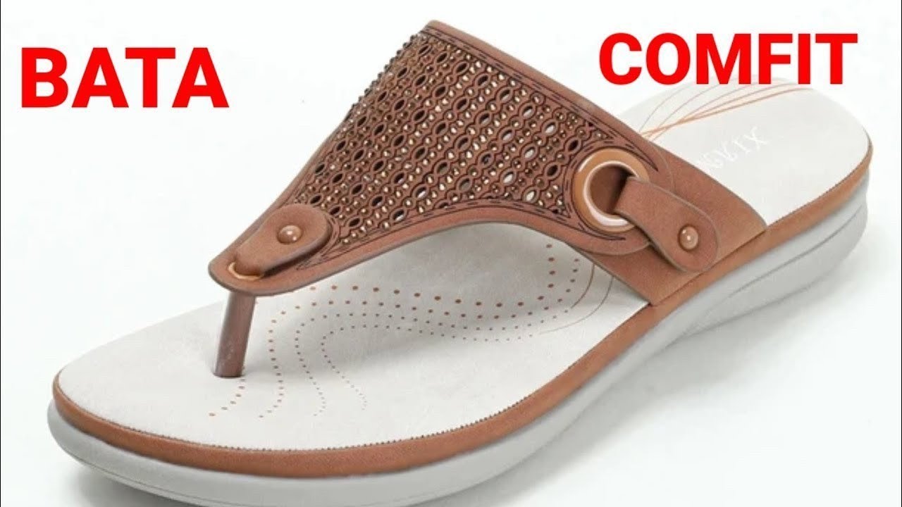 BATA COMFIT EXTRA SOFT COMFORT FOOTWEAR FOR LADIES SANDAL SHOES SLIPPER HIGH HEELS WEDGES CHAPPAL