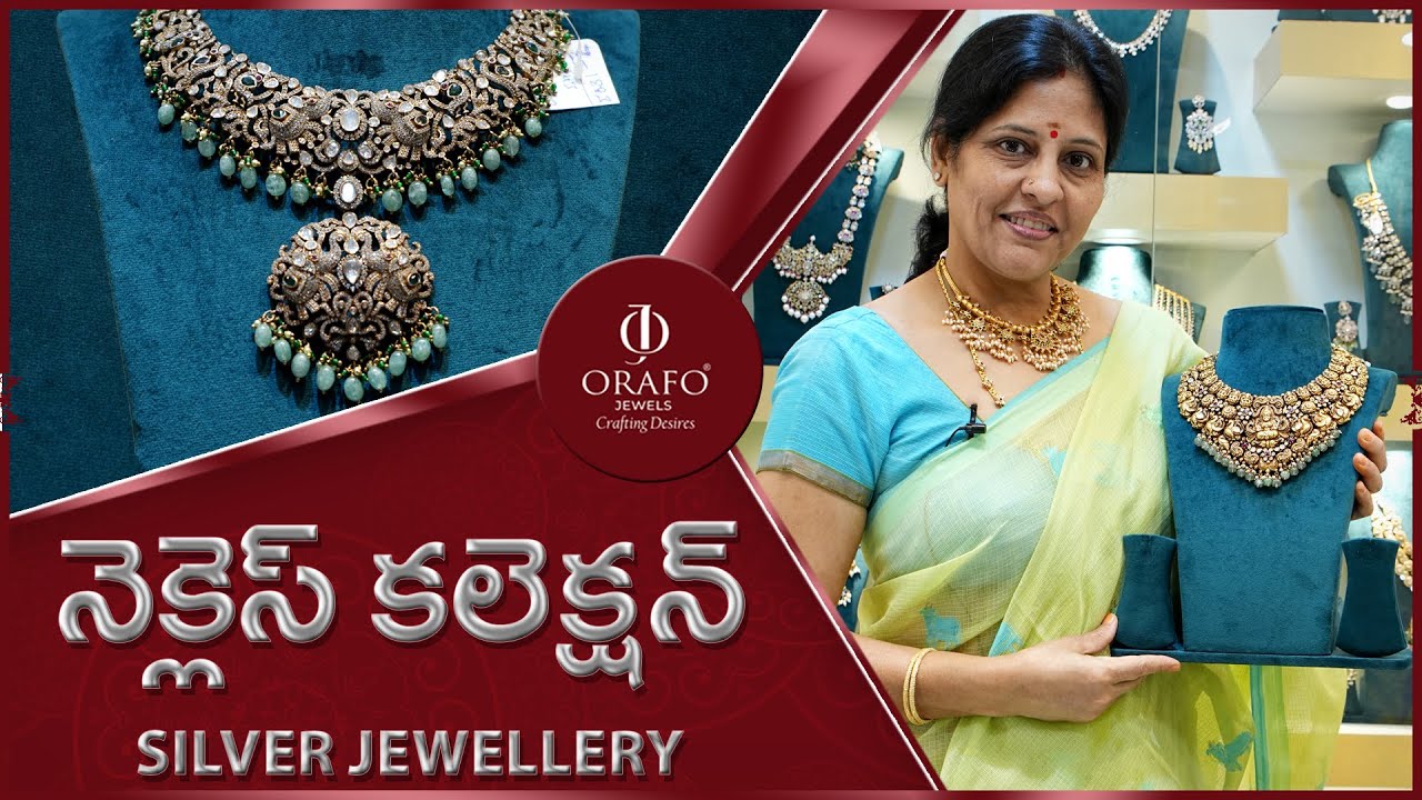 Necklace Collection | Silver Jewellery | Orafo Jewels