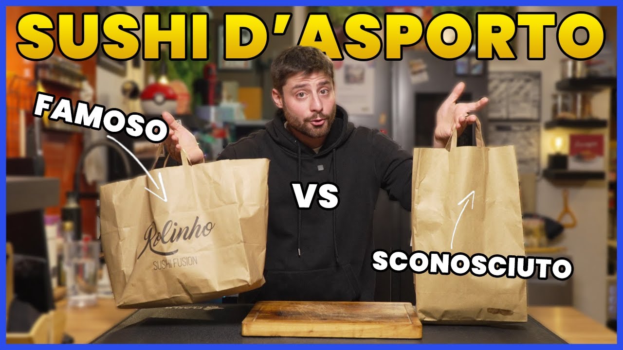 PROVO il SUSHI PIÚ FAMOSO VS SCONOSCIUTO su JUST EAT | PRATTQUELLO