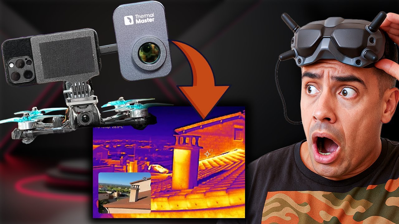 J'AI MIS UNE CAMÉRA THERMIQUE SUR MON DRONE FPV, C'EST DINGUE !!!