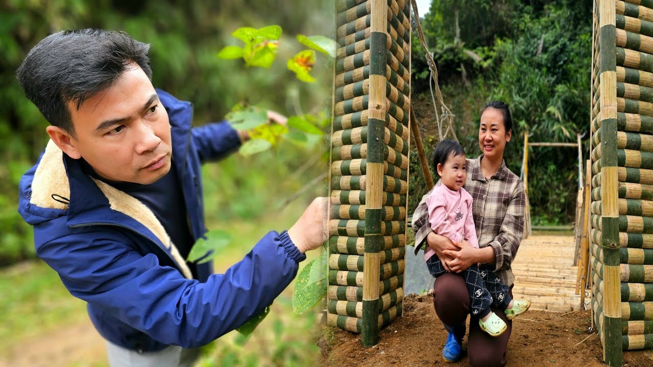 Single mother: Build a gate to the house - Ex-husband brings gifts to visit his daughter