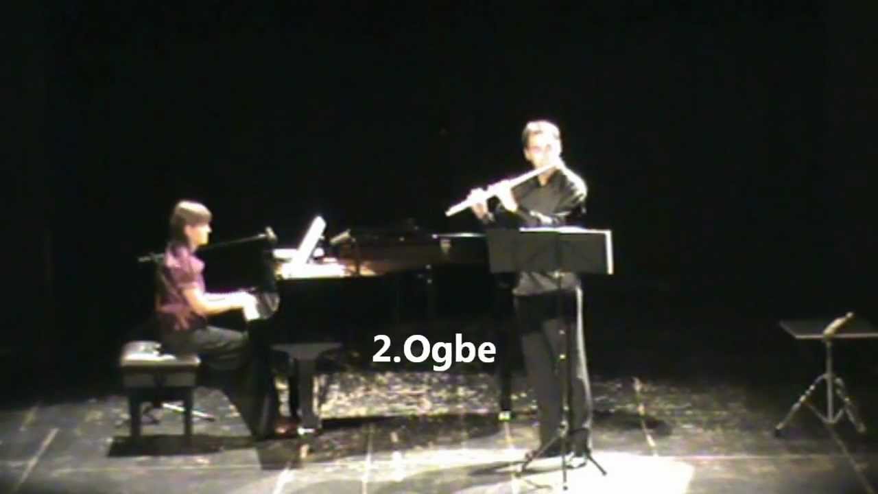 Oja Flute Suite de Joshua Uzogwe Roberto Casado Flauta Francesca Croccolino Piano Flute
