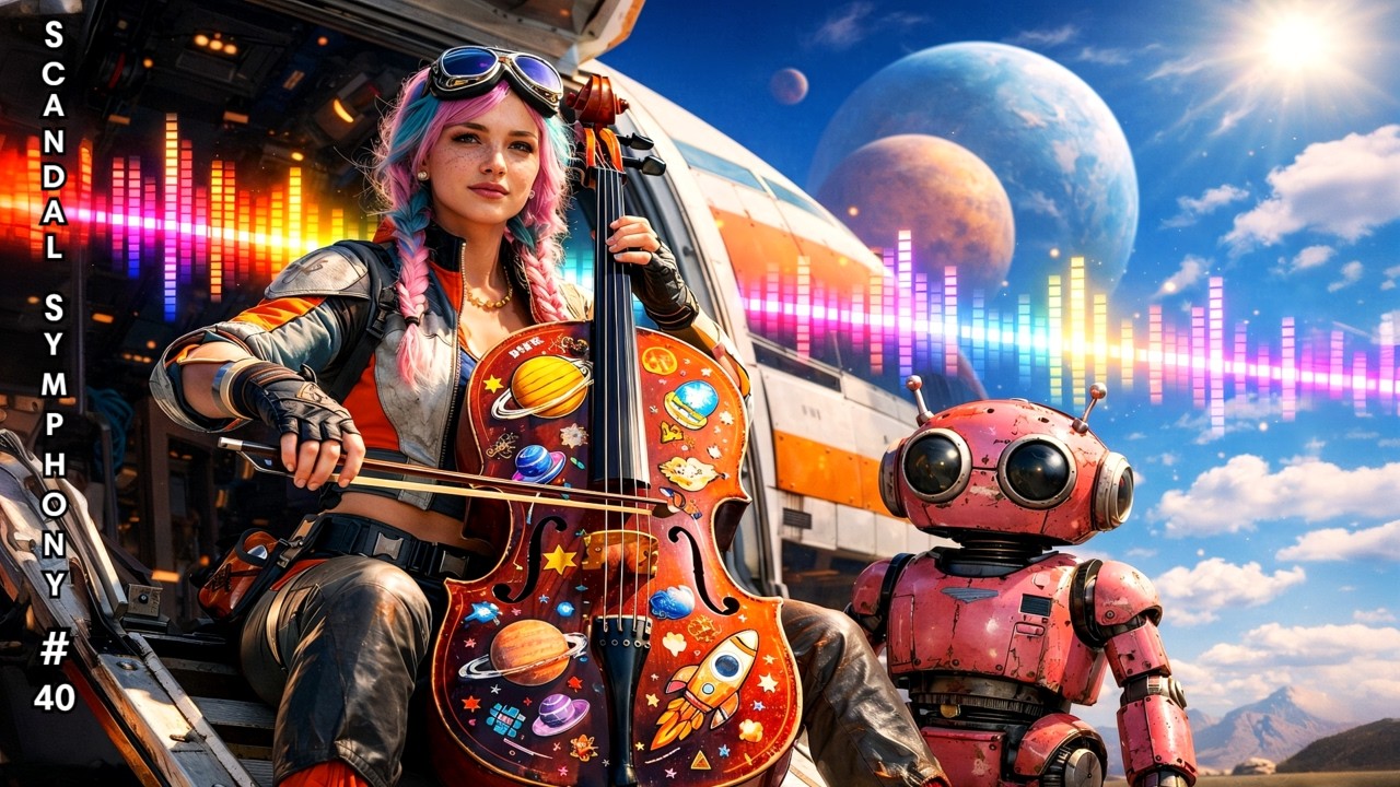 Sci-Fi Trance × Techno × Trap Beats | Infinite Violin & Cello | Scandal Symphony #40
