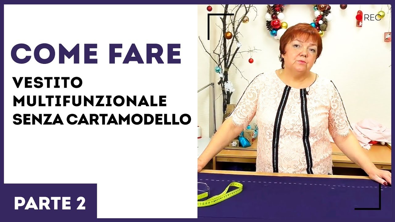 Come cucire vestito multifunzionale? Costruzione dietro. Parte 2