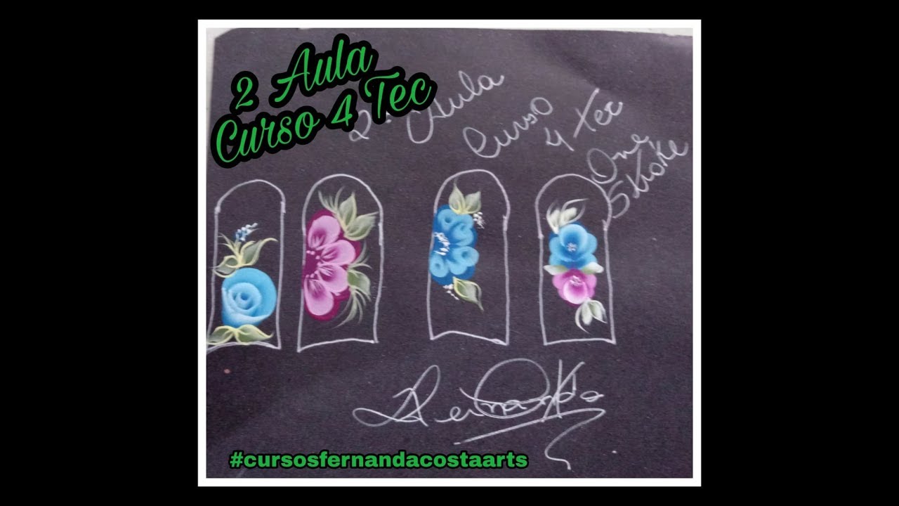 CURSO INICIANTE 4 TÉCNICAS - AULA 2 - ABERTA P/ TODOS