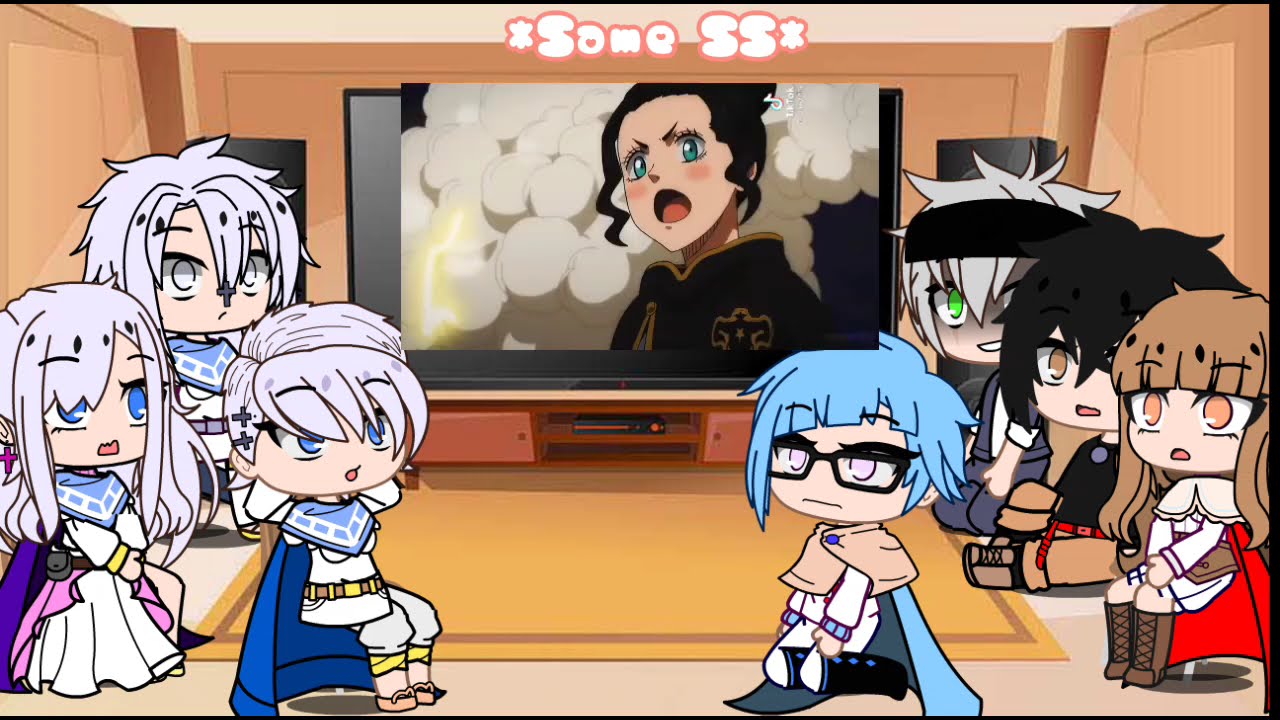 black clover react.......(read description)