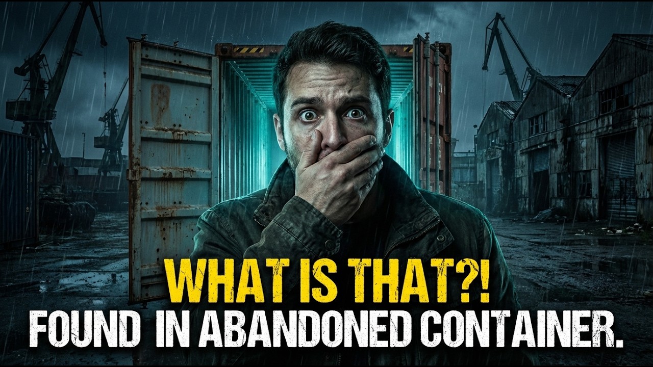 He Opened an Abandoned Container… Then His Wife Left Him Forever 😨