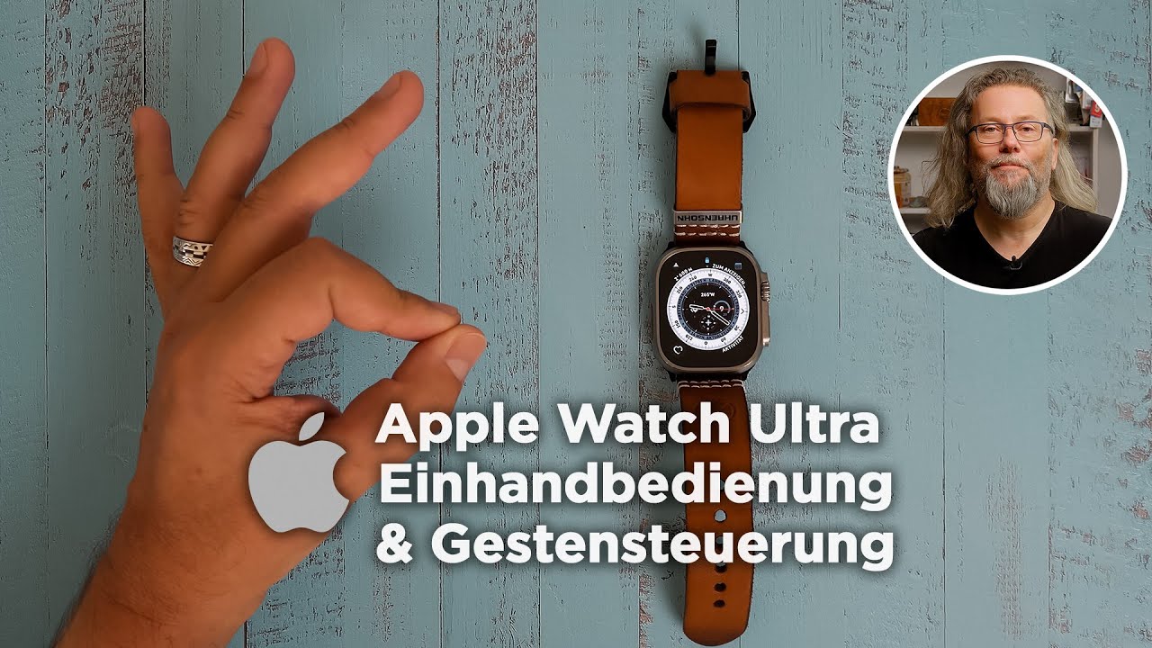 Apple Watch Ultra | Einhandbedienung & Gestensteuerung | Assistive Touch