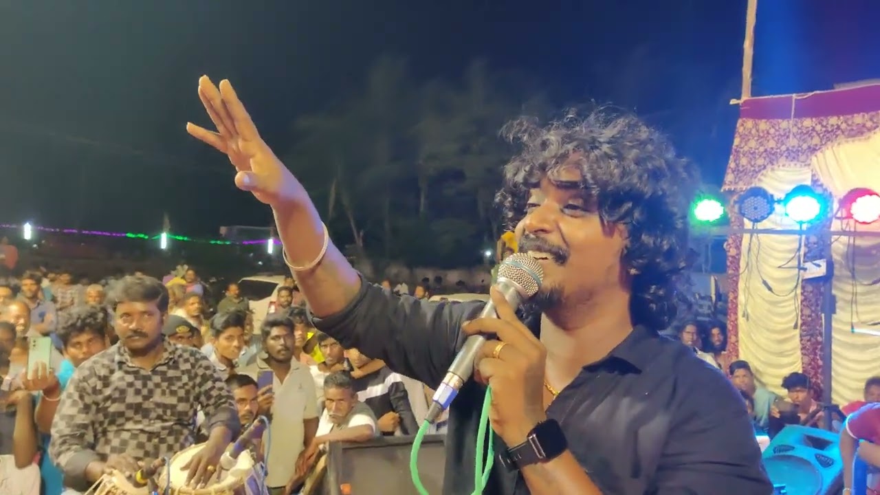 Gana Sudhakar Fiend Song live @mazaiyur @ganastars6035