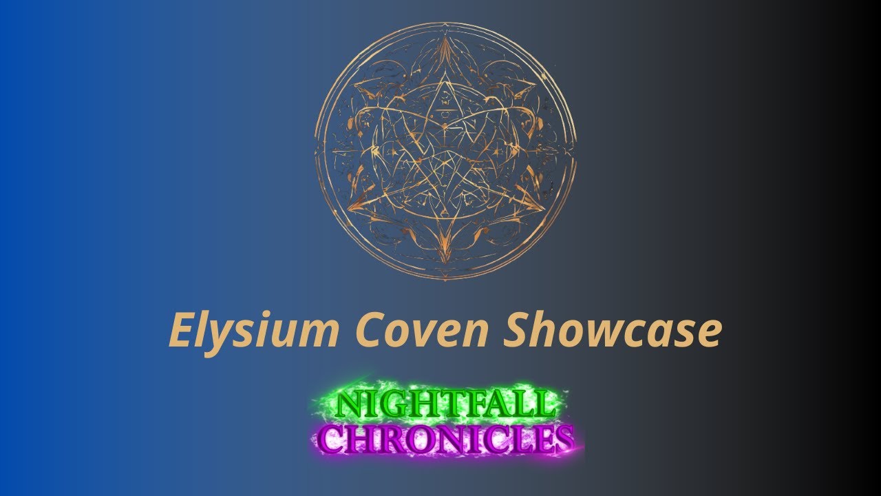 Nightfall Chronicles - Elysium Coven - Faction Showcase (TVD ROBLOX GAME)