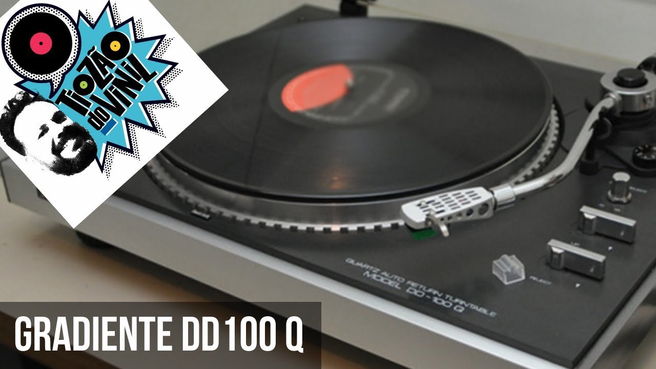Gradiente DD100 Q - Meu novo Toca-Discos!