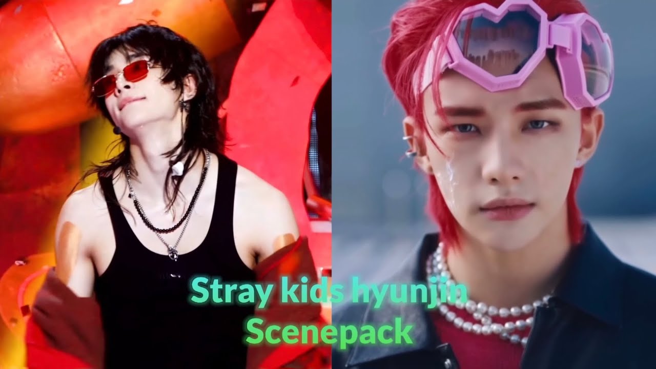 Stray kids hyunjin scenepack/editing clips 