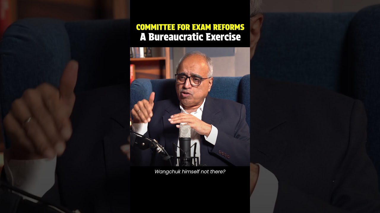 COMMITTEE FOR EXAM REFORMS | A Bureaucratic Exercise