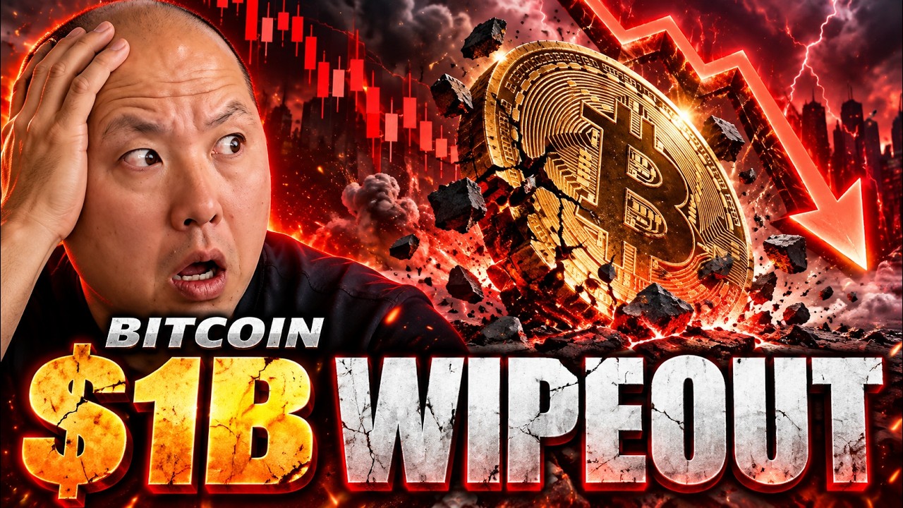 Bitcoin Had a $1 Billion Wipeout...What's next?