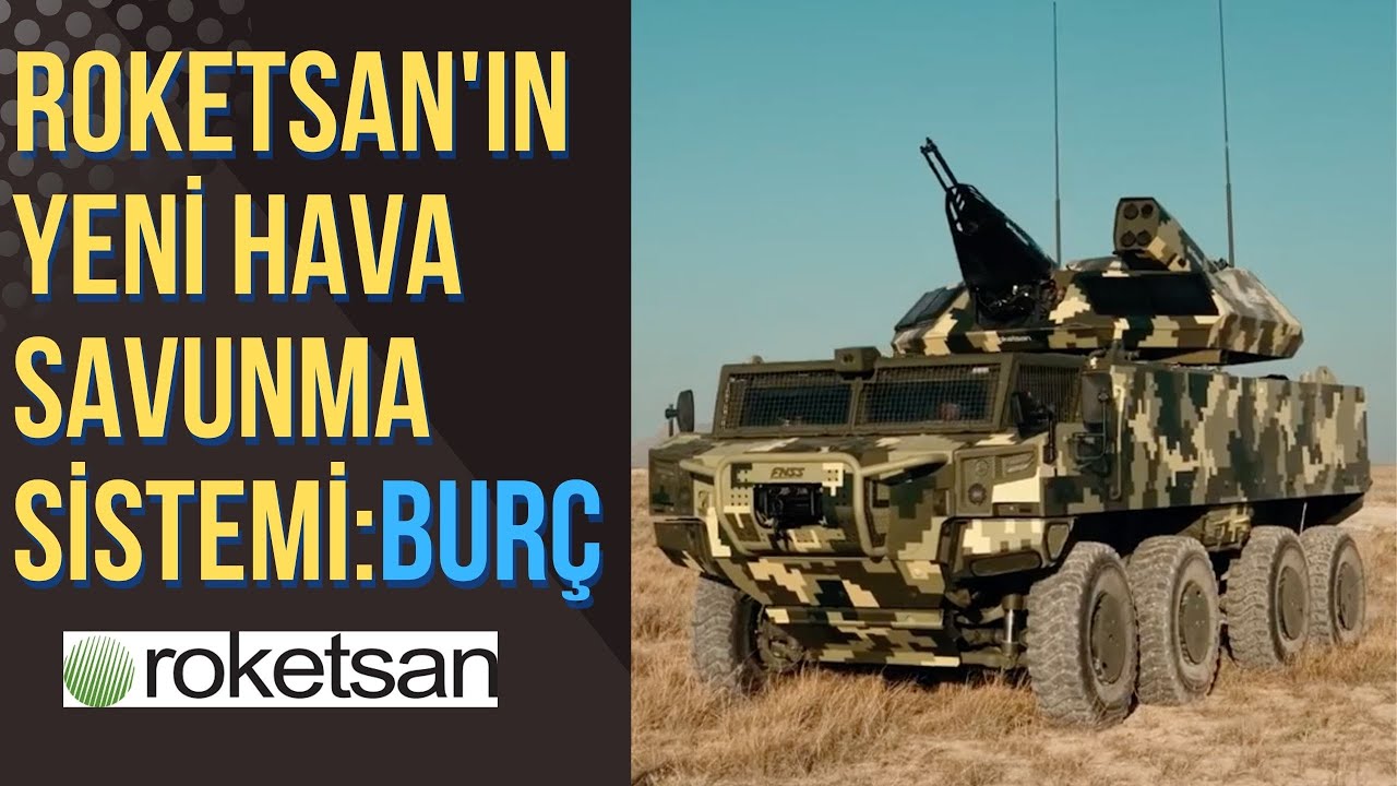 BURÇ: ROKETSAN'ın yeni hava savunma sistemi