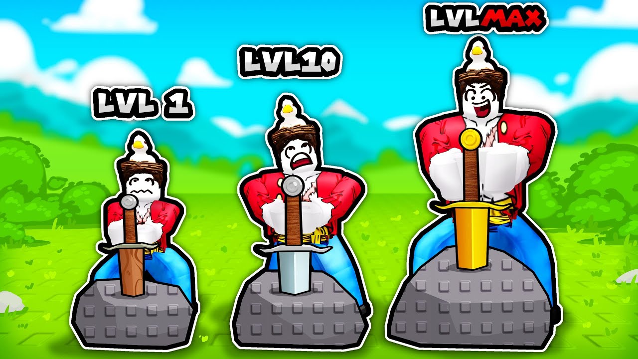 every second +1 Strength to Pull CRAZY swords in Roblox