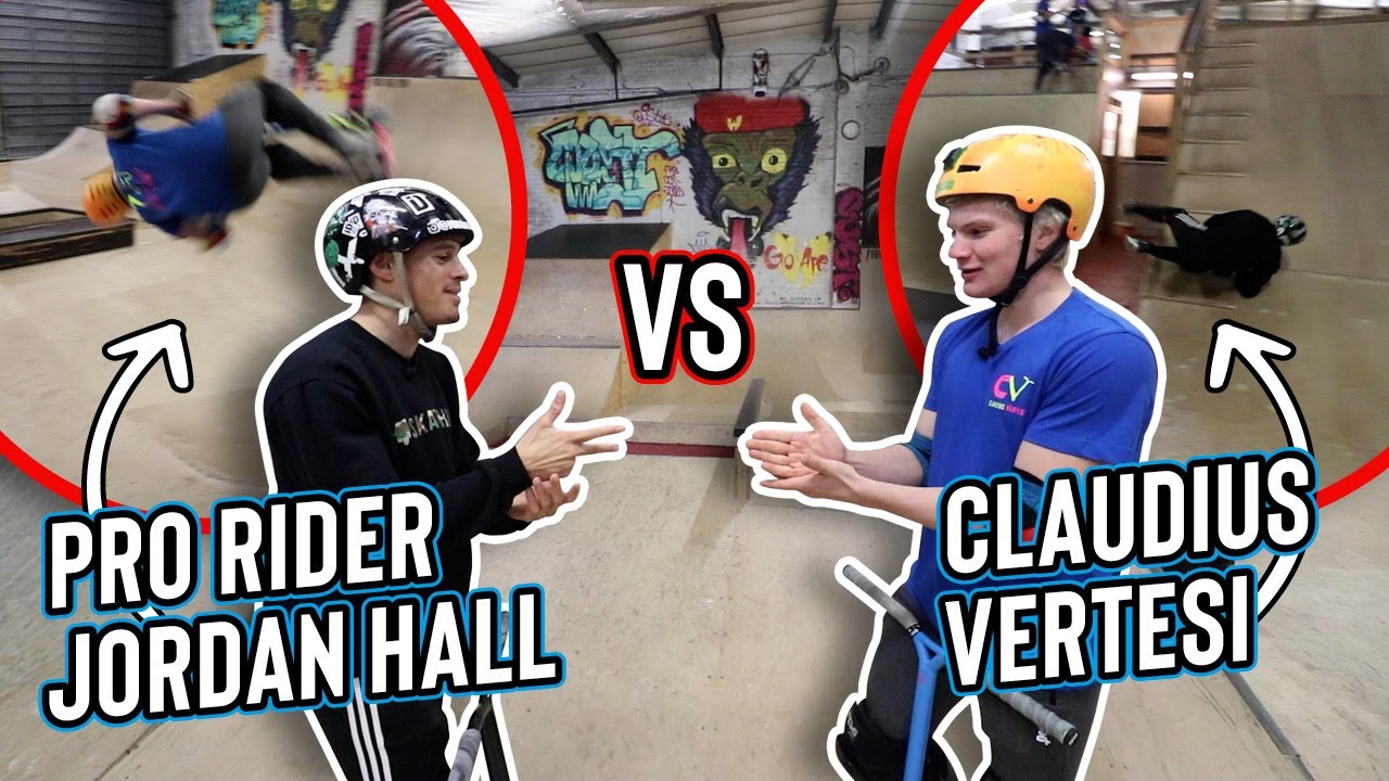 @ClaudiusVertesi2 VS JORDAN HALL | CALL THE SHOTS AT JUST RAMPS