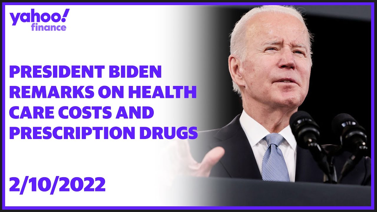 President Biden delivers remarks on health care costs and prescription drugs
