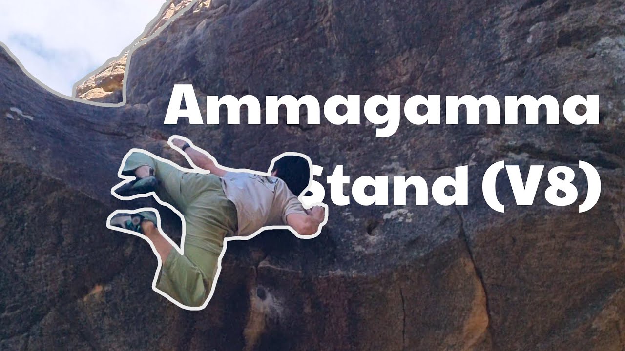 Ammagamma Stand (V8) | Grampians (Gariwerd)