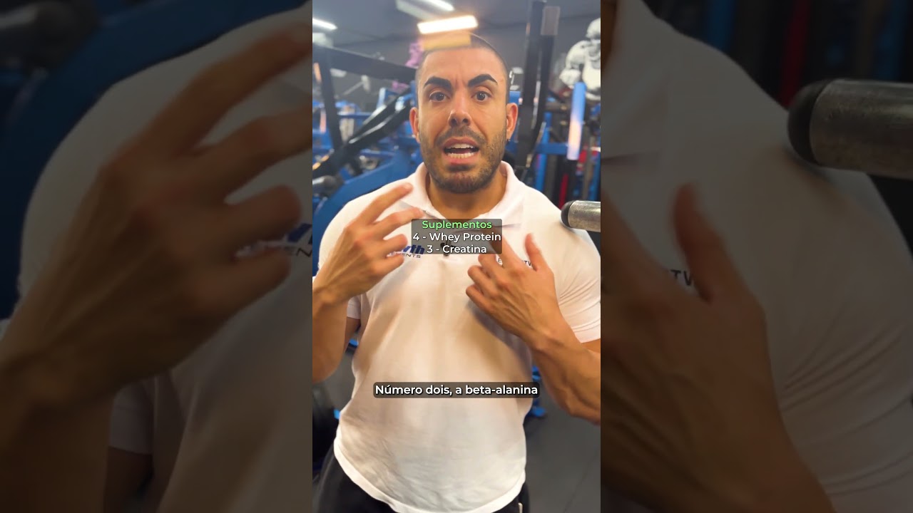 4 Suplementos para iniciantes #shorts