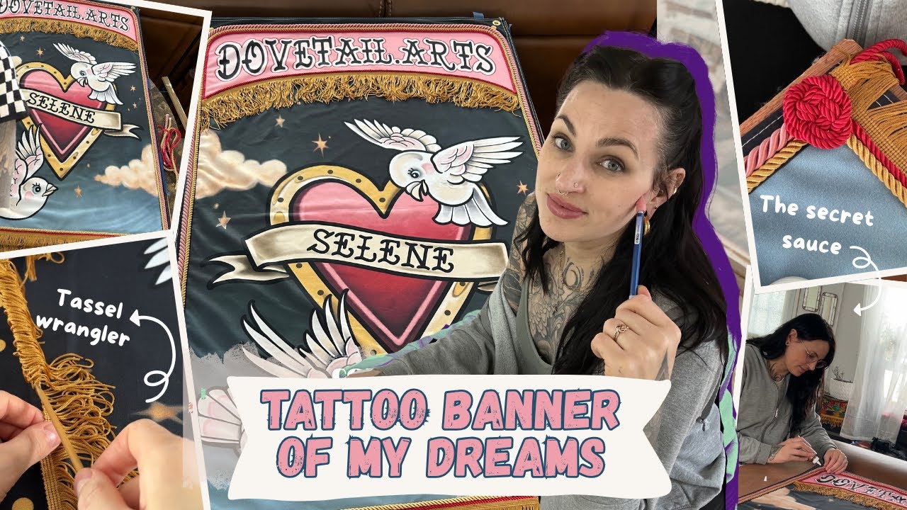 This banner SLAPS harder than my tattoo machine | Tattoo Convention Prep