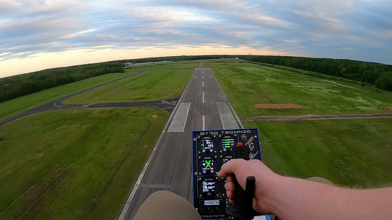 FLYING MY GYRO FOR THE FIRST TIME! *EMOTIONAL*