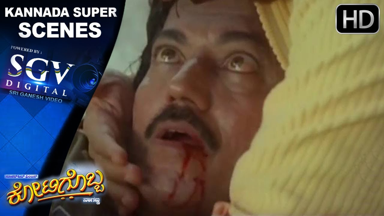 Devaraj is attacked scene | Kannada action scenes 61 | Kottigobba Kannada Movie | Dr.Vishnuvardhan
