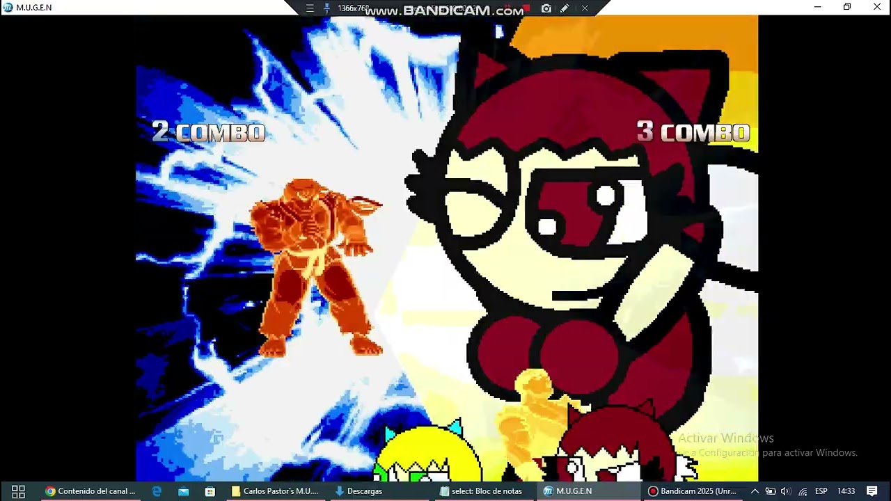 Carlos Pastor`s MUGEN: Holy Ken and Evil Ryu VS Sago and Fekio