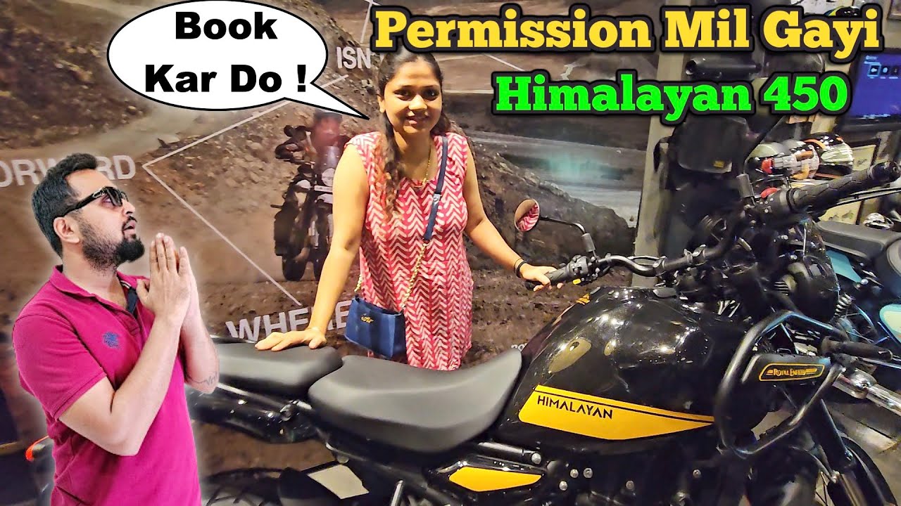 FINAL APPROVAL From WIFE To BOOK HIMALAYAN 450 & New Topbox Le Liya 🔥🔥