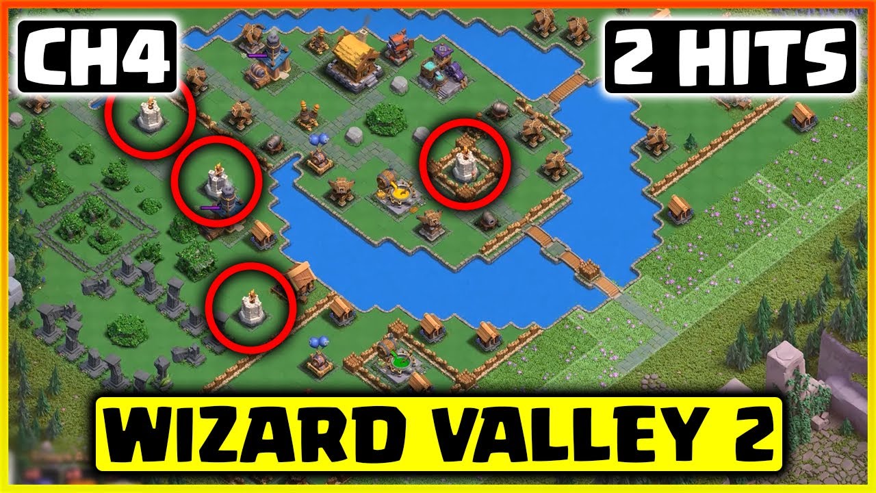 Wizard Valley Level 2 Attack Strategy | How to 3 Star Wizard Valley Level 2 | (Clash of Clans)