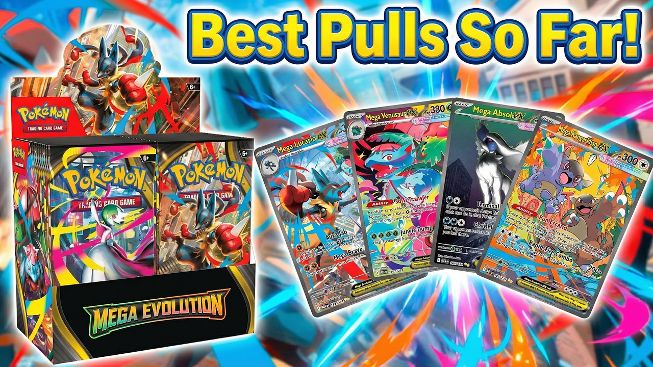 Нам невероятно повезло, когда мы открыли бустер Mega Evolution!