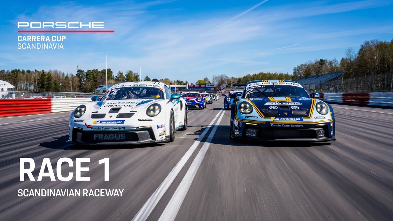 Porsche Carrera Cup Scandinavia – Scandinavian Raceway 9-10 Maj 2025 - Race 1
