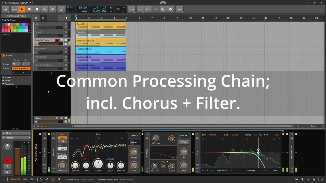 How To Make Bitwig's Reverb Device Sound Better