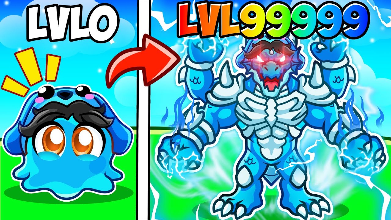 Evolving as a MONSTER in Roblox!