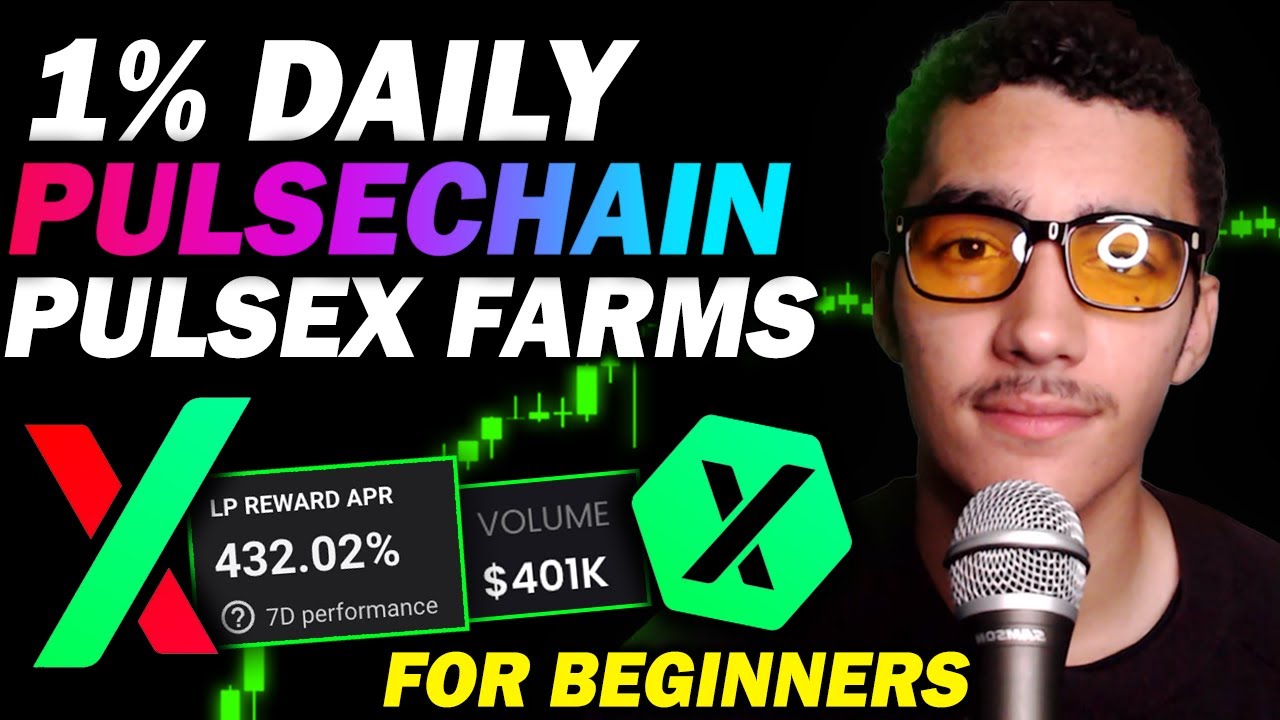 Make 1% DAILY in PulseChain's PulseX Farms (INC to $100)