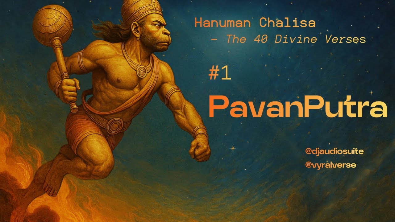 Who is Pavan Putra?? (# 1) - Hanuman Chalisa, Journey Begins! | Rap Interpretation | DJ Audio Suite