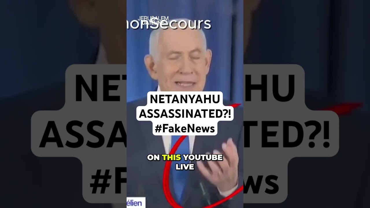 Exposing FAKE NEWS and Military Myths like &lsquo;Netanyahu Assassinated by Iran&rsquo;