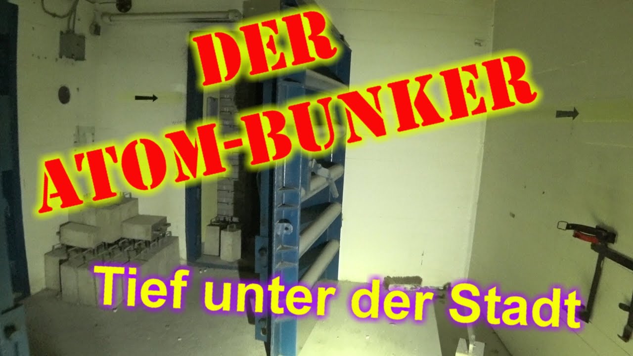 Krasser Atom Bunker in Essen mitten in der Stadt gefährlicher einstig - Lost Place, Harry Adventure.