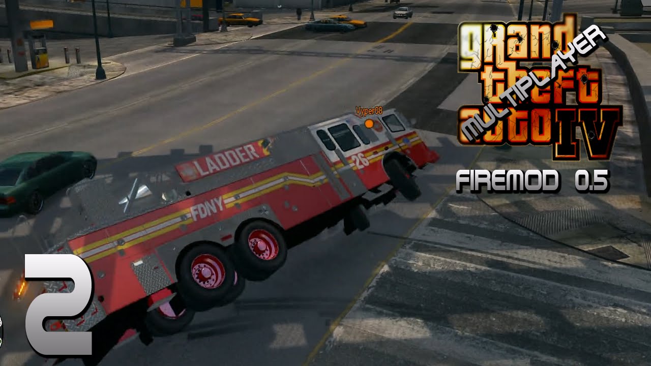 GTA IV Multiplayer| Firefighter Mod 0.5 | Death is the solution