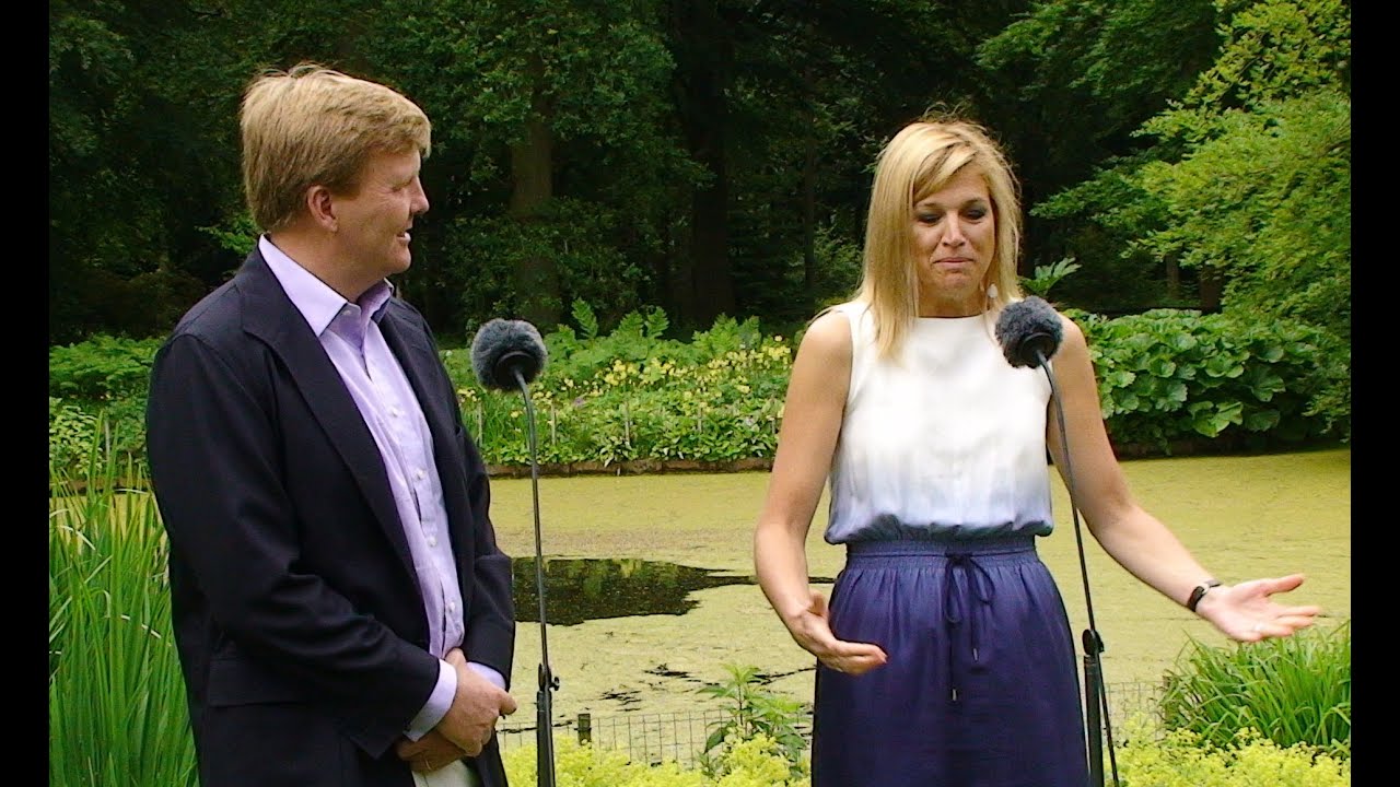 VILLA EIKENHORST : ALEXANDER & MAXIMA STAAN PERS TE WOORD
