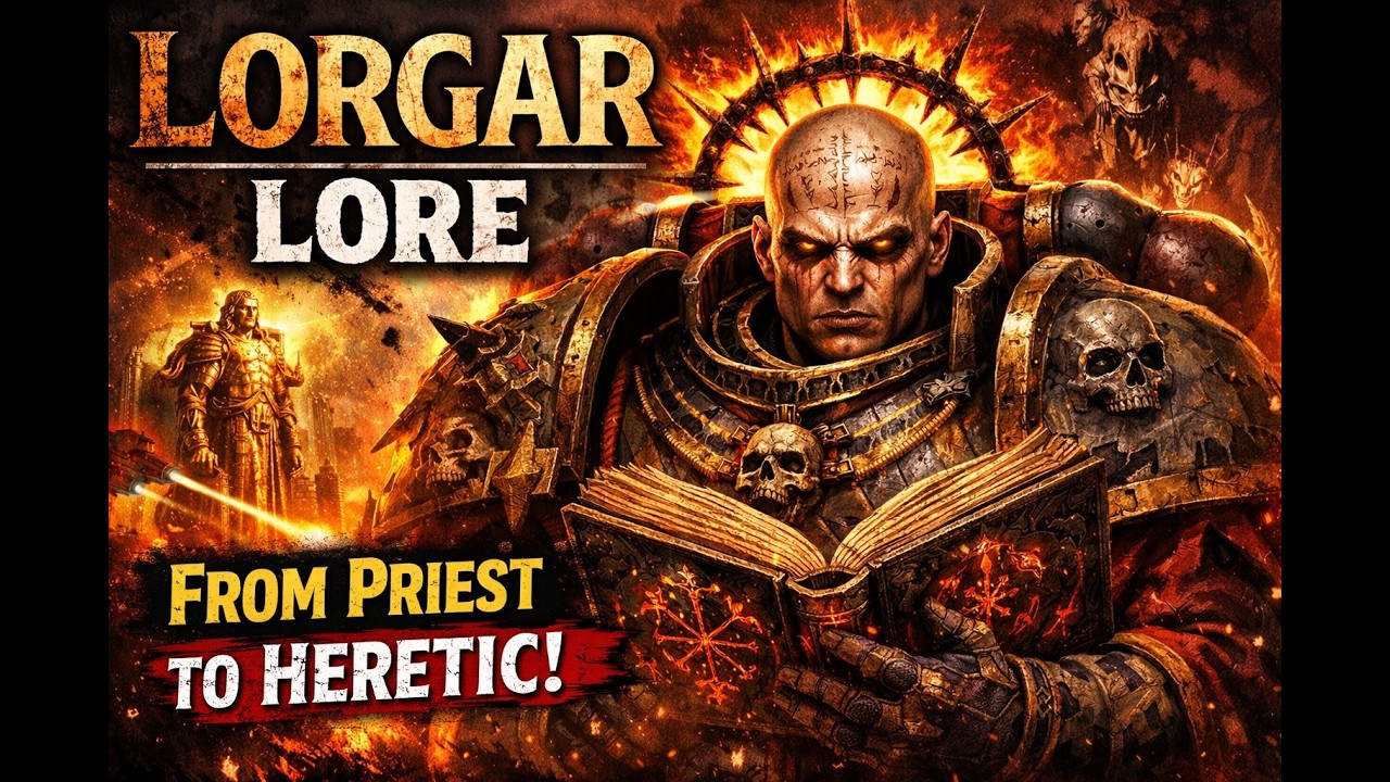 Logar The First Heretic: The First Primarch to Fall Warhammer 40k Lore