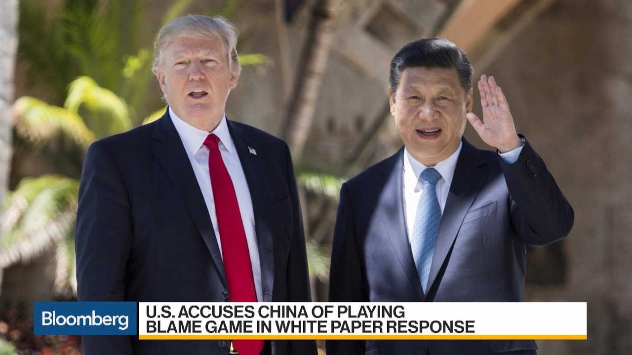 U.S. Accuses China of Playing Blame Game in White Paper Response