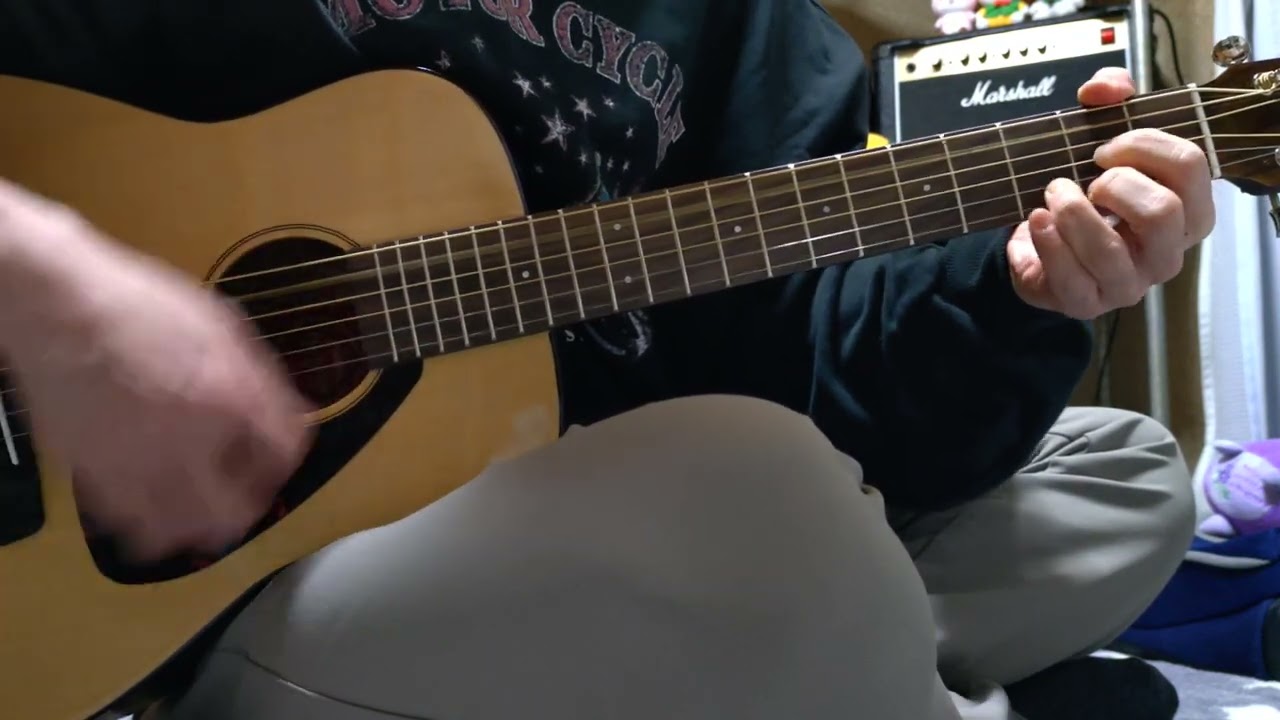 Martinの弦に張り替えて試奏！YAMAHA fg Junior jr2s mini Acousticguitar 使用！