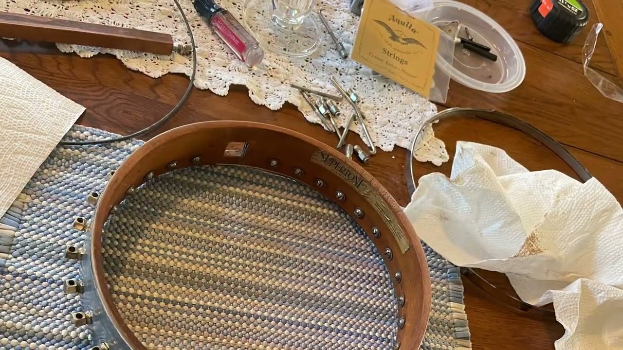 Old Time Banjo Restoration