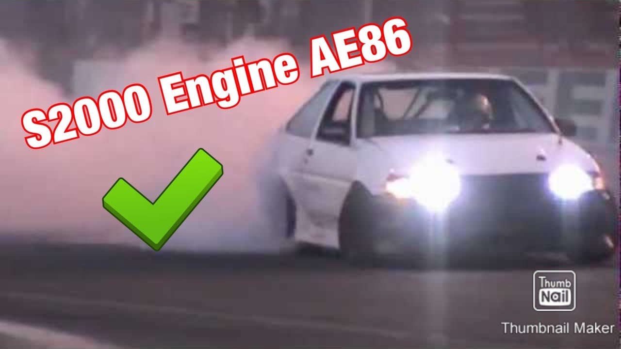 Honda S2000 Powered AE86 Levin Drift