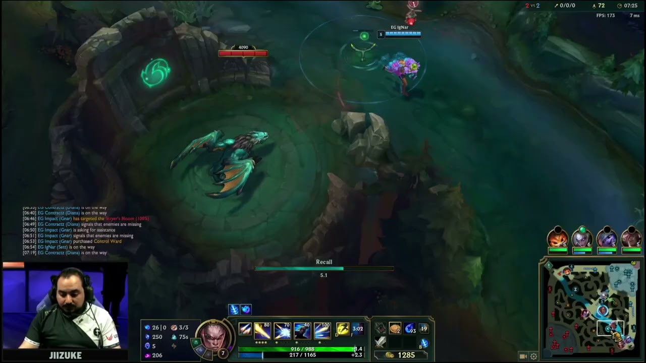 [EG Jizuke Pro View] EG vs DIG Jizuke Lucian Mid |  LCS Summer 2021 Jizuke perspective