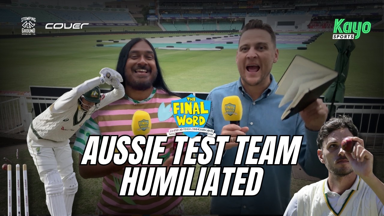 Aussie Test team humiliated in follow-on disaster | TFW Daily