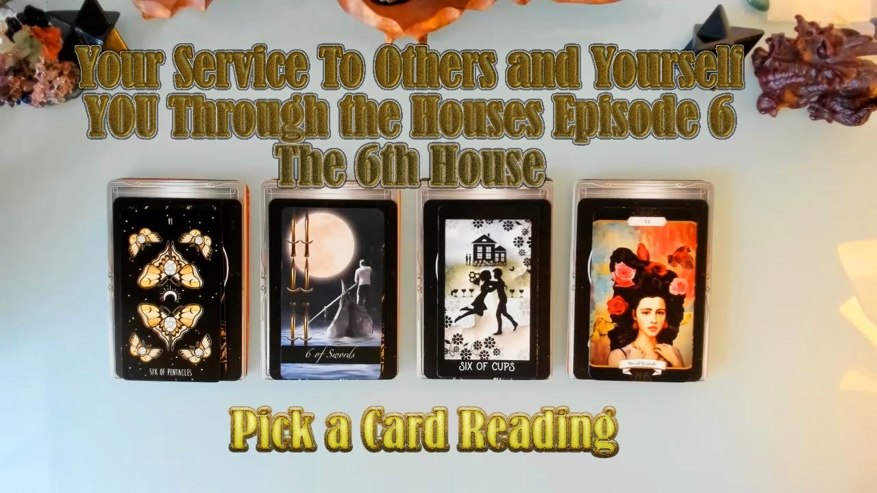 YOUR UNIQUE CONTRIBUTION TO THE COLLECTIVE. 😇🎯👌 YOU THROUGH THE HOUSES EP 6: 6TH HOUSE. PICK A CARD