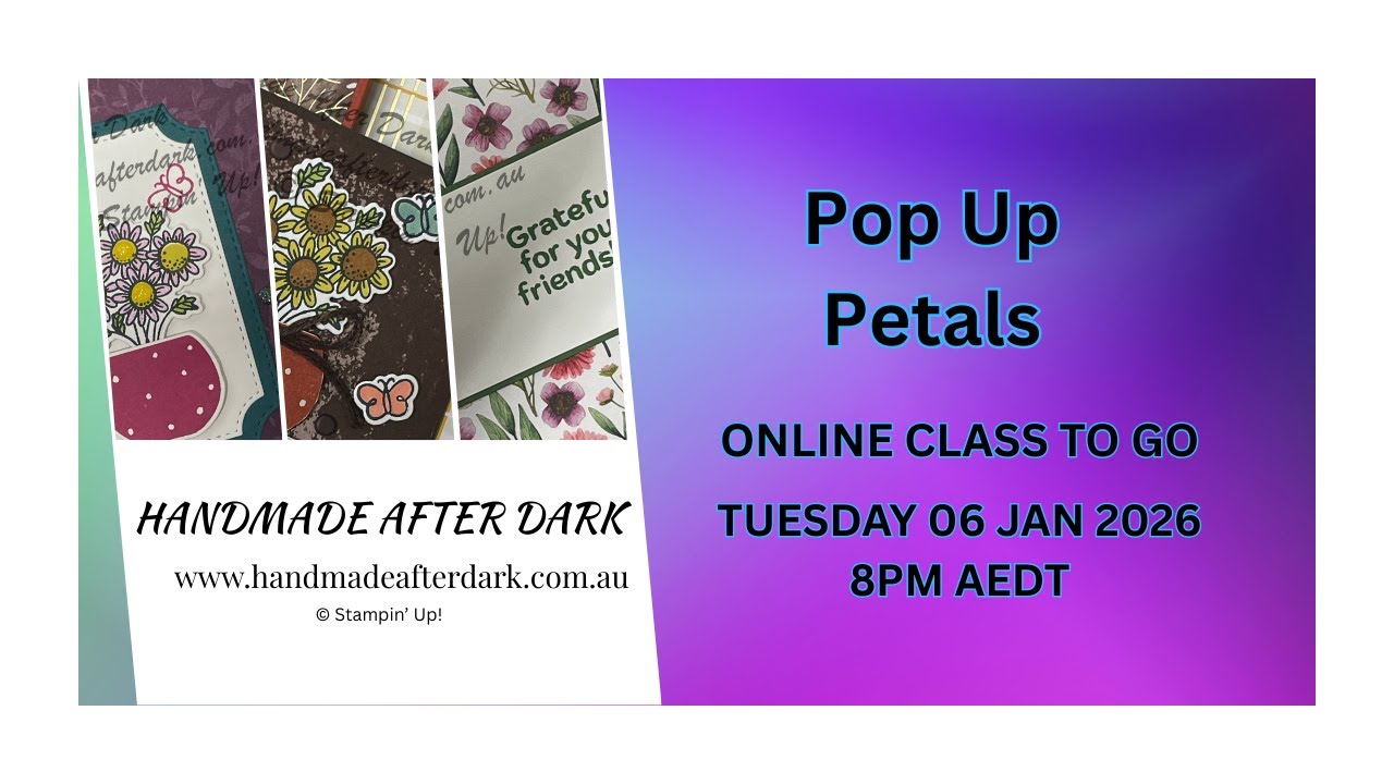 Online Class to Go - Pop Up Petals